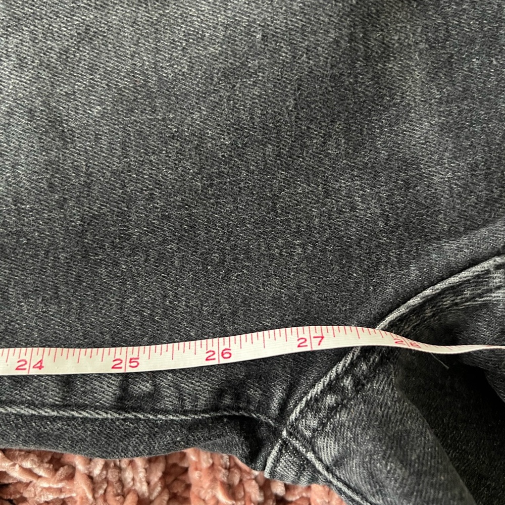 Madewell The Mom Jean Distressed Black Sz 29 - Picture 15 of 16